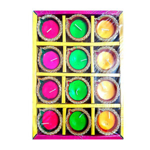 Diya Clay With Wax 12pcs